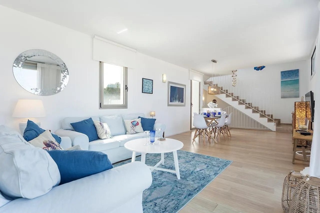 Sunny Townhouse With Terrace In Son Serra 松塞拉德马里纳 0*,