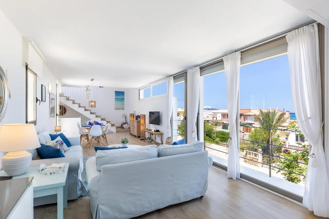 Ferienhaus Sunny Townhouse With Terrace In Son Serra Son Serra de Marina
